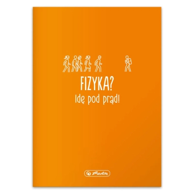 Herlitz, Zeszyt w kratkę do fizyki, format A5, 60 kartek, Fizyka, gramatura 70g