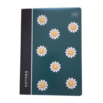 Zeszyt A5/60k w Linię Stokrotki Interdruk Okładka Polipropylen