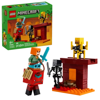 Klocki Lego Minecraft 21266 Bitwa na moście Netheru, 99 el.