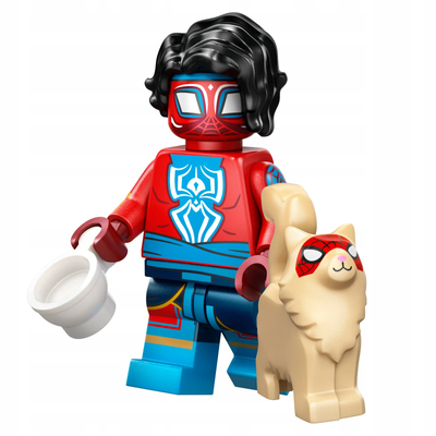 Klocki Lego Minifigures 71050 Spider-Man: Poprzez multiwersum, Pavitr Prabhakar / Spider-Man India 6