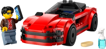 Klocki Lego City 60448 Czerwony samochód sportowy, 109 el., wiek dziecka 5+