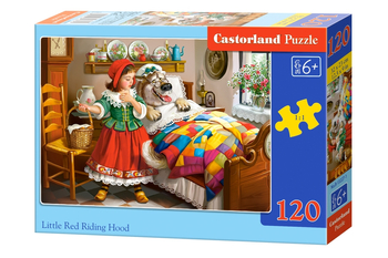 Czerwony Kapturek - puzzle 120 el., Castorland, B-13227-1