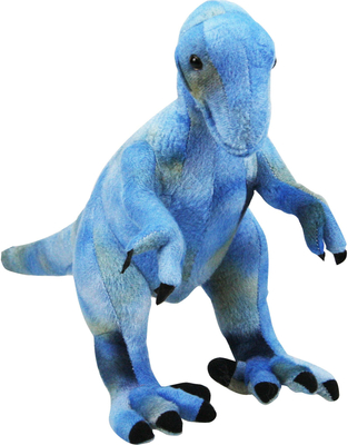 ZWIERZAKI: Duża maskotka - pluszowy dinozaur Velociraptor, 45 cm dł.