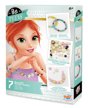 Buki Be Teens, Drewniana biżuteria - zestaw kreatywny BE110
