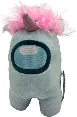 Among Us, Pluszak Maskotka BIAŁY WHITE 32 cm, jednorożec, oryginalna zabawka na licencji z gry