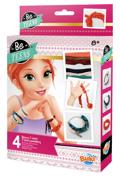 Buki Be Teens, Bransoletki z T-shirtów - zestaw kreatywny BE207