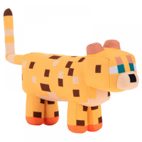 Minecraft, Maskotka pluszowa Ocelot, dł. 32 cm, oryginalny pluszak z gry, wiek 0+ 