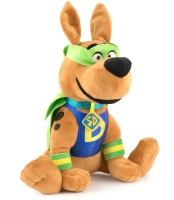 Scooby Doo, Pies Skubi w stroju super bohatera, 30 cm, bardzo miły plusz, renomowany producent