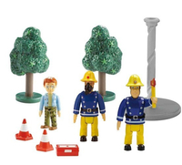 Zestaw - figurki Strażak Sam i Norman oraz akcesoria, Character