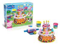 Świnka Peppa - Ciastolina - Zestaw urodzinowy