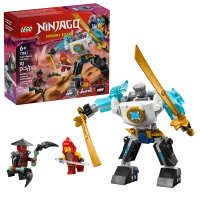 Klocki Lego Ninjago 71827 Mech w zbroi bojowej Zane’a, 92 elementy, oryginalne klocki dla fanów Ninjago, nowość od Lego