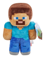 Mattel, Minecraft, Maskotka pluszowa Steve, 24 cm, wysoka jakość, wiek dziecka 3+