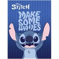 Zeszyt A5 w Trzylinie Stitch na plaży - Szkolna Wyprawka dla Dzieci