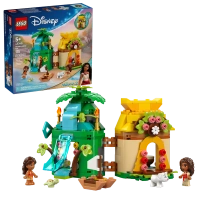 Klocki Lego Disney 43260, Zabawy Vaiany na wyspie, 175 elementów, oryginalne klocki z bajki, super prezent dla dzieci 5+