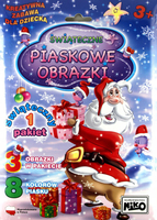 Piaskowe obrazki Świąteczny pakiet 1: Święty Mikołaj BL