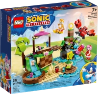 Klocki Lego Sonic the Hedgehog 76992 Wyspa dla zwierząt Amy, 388 elementów, oryginalne klocki dla fanów gry i filmu, wiek dziecka 7+