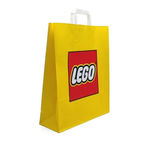 Lego duża torba prezentowa, oryginalna, papierowa, wymiary 34 x 41 x 12 cm, idealny dodatek do klocków