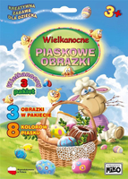 Piaskowe obrazki: Pakiet Wielkanocny nr 3 BL