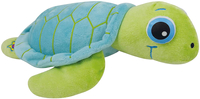 Buki France, Maskotka pluszowa Żółw ze świecącymi oczami, 27 cm, wyłącznik czasowy, wymienne baterie, miły plusz, wiek dziecka 0+