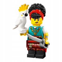 Klocki Lego Minifigures 71048 Figurka Kwatermistrzyni Piracka, 7 elementów, seria 27, wiek dziecka 5+