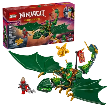 Klocki Lego Ninjago 71829 Zielony leśny smok Lloyda, 128 elementów, oryginalne klocki dla fanów Ninjago 6+, nowość od Lego