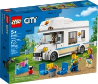 Klocki Lego City 60283, Wakacyjny kamper i 3 mini figurki, 190 el.