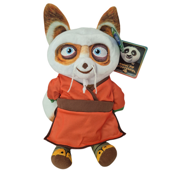 Kung Fu Panda 4, maskotka pluszowa Mistrz Shifu, 29 cm, oryginalna, fajny pomysł na prezent, miły plusz, dla dzieci w każdym wieku 