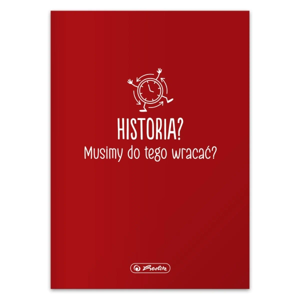 Herlitz, Zeszyt w kratkę do historii, format A5, 60 kartek, Historia, gramatura 70g