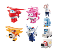 Super Wings Figurki Transformujące i Obsługa lotniska Cobi 1