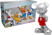 Bullyland, Disney 100, Zestaw figurek 4 szt., Edycja specjalna na 100-lecie Disneya, Figurki kolekcjonerskie Myszka Miki, Kaczor Donald, Goofy, Pluto, duże prezentowe opakowanie