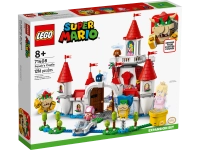 Klocki Lego Super Mario 71408 Zamek Peach — zestaw rozszerzający, 1216 elementów, idealny prezent dla chłopca i dziewczynki, zabawka dla ośmiolatków 8+