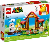 Klocki Lego Super Mario 71422 Piknik w domu Mario — zestaw rozszerzający, 259 el., oryginalne nowe klocki, zabawka dla sześciolatków i starszych dzieci