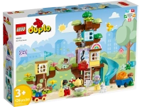 Klocki Lego Duplo 10993 Domek na drzewie 3 w 1, 126 elementów, oryginalne, wysoka jakość, idealne dla dzieci 3+