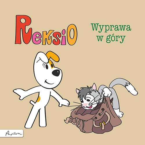 Reksio Wyprawa w góry Książka Papilon Maria Szarf Bajka 3+ 