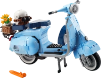 Klocki Lego Icons 10298 Skuter Vespa 125, 1107 elementów, wierne odwzorowanie, zaprojektowany dla fanów Vespy, wiek 18 lat+