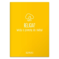 Herlitz, Zeszyt w kratkę do religii, format A5, 60 kartek, Religia, gramatura 70g