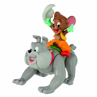 Tom i Jerry - figurki Kowboj Jerry i pies Spike