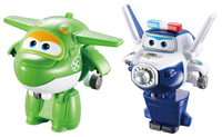 Super Wings - zestaw 2 samolociki - Mira i Trafik