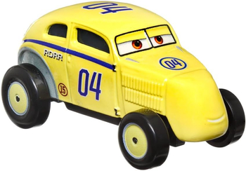 Disney Pixar, Auta Cars, Samochód resorak Gearsten Marshall, metalowe nadwozie, prosto z bajki, oryginalny Mattel, wiek dziecka 3+