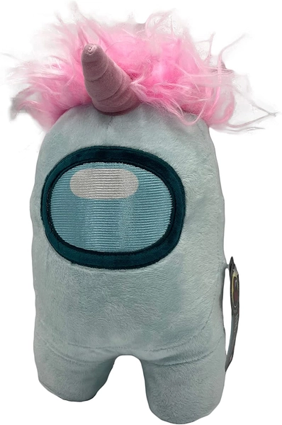 Among Us, Pluszak Maskotka BIAŁY WHITE 32 cm, jednorożec, oryginalna zabawka na licencji z gry
