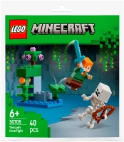 Lego Minecraft 30705 Walka w bujnej jaskini, 40 el., wiek dziecka 6+