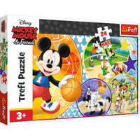Myszka Miki: Puzzle 24 el. MAXI Trefl