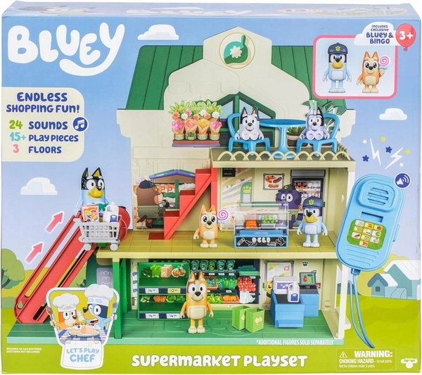 Bluey: Multimedialne Centrum Zakupowe – Duży Interaktywny Sklep | Moose Toys