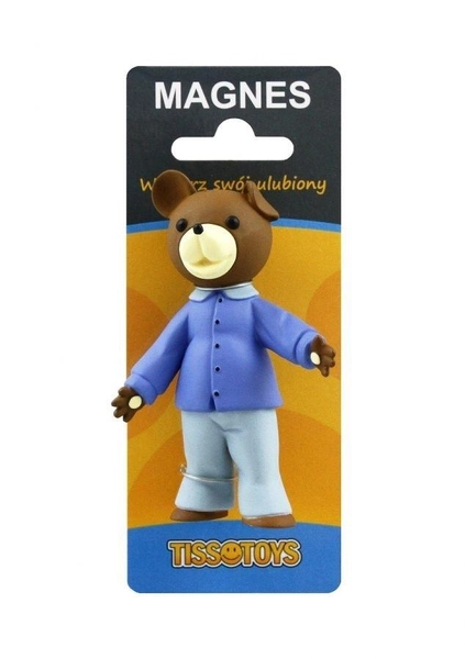 Miś Uszatek w Piżamce – Uroczy Magnes na Lodówkę 9,5 cm | Idealny Prezent | Tissotoys