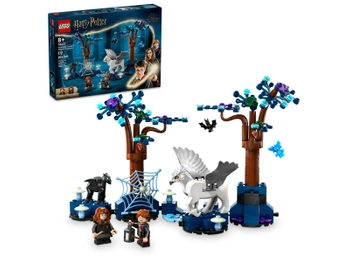 Klocki Lego Harry Potter 76432 Zakazany Las: magiczne stworzenia, 172 elementy, 2 figurki postaci i 3 figurki stworzeń w tym Hardodzioba, super jakość, oryginalne klocki, wiek dziecka 8+