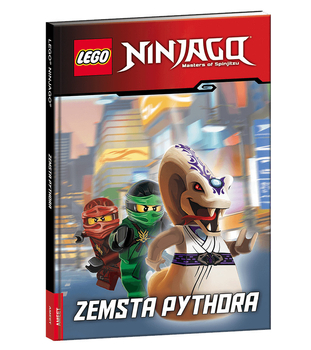 Ameet, Lego Ninjago Masters of Spinjitzu, Książka Zemsta Pythora, opowiadanie dla fanów bajki, 96 stron