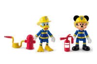 Myszka Miki Figurki Mickey i Donald Strażacy