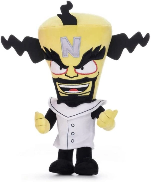 Crash Bandicoot, Maskotka pluszowa Doktor Neo Cortex 30 cm, wróg Crasha, dla fanów gry