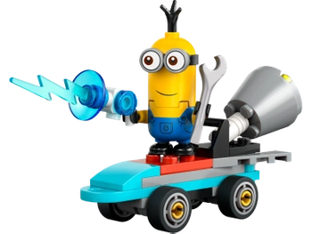 Klocki Lego Minionki 30678 Despicable Me 4 Odrzutowa deska Minionków i figurka Minionek, 48 el., oryginalne klocki, dla fanów filmów o Minionkach, wiek dziecka 6+