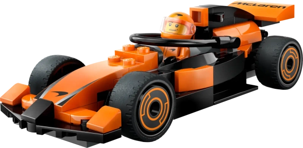 Klocki Lego City 60442 F1 Kierowca i bolid McLaren, 86 elementów, wiek dziecka 6+